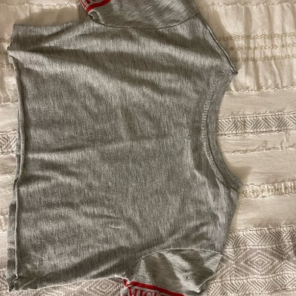 Disney Mickey Mouse Girls Crop Top - Size XS - Picture 3 of 6
